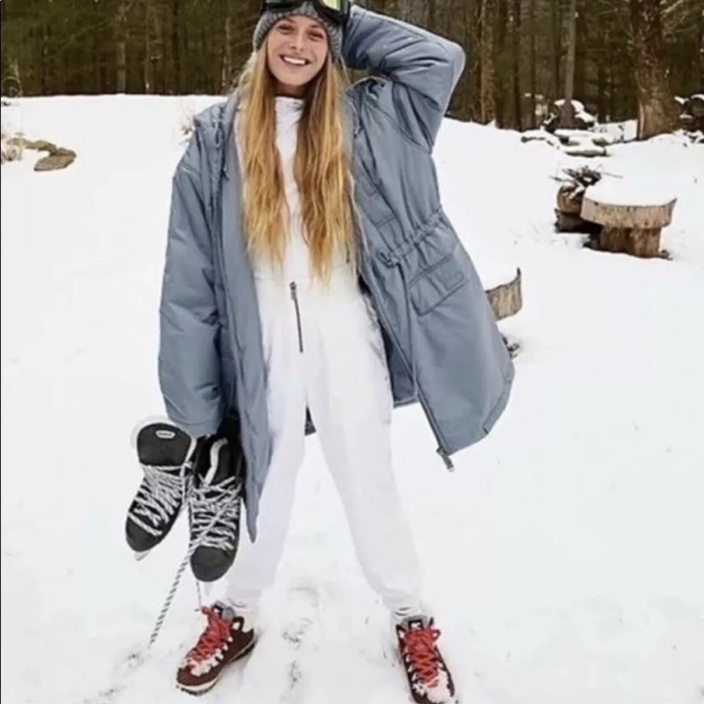 NWT Free People Head in the Clouds Puffer Parka XS